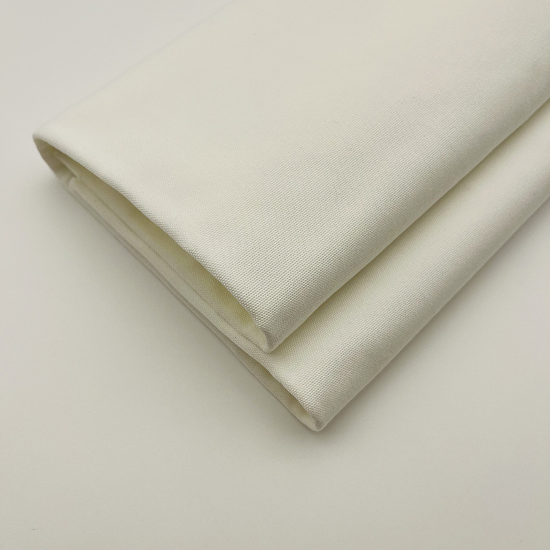 Picture of Full Polyester Canvas White Plain Cloth Clothing Luggage Tent Special Fabric 430g Natural Color Plain Cloth Polyester Canvas Wholesale Customization