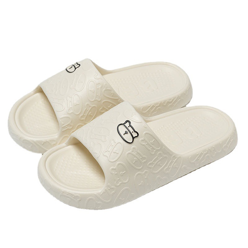 Picture of Sandals for Female Couples to Wear at Home, Cartoon Thick-Soled Non-Slip Bathroom Bathing Slippers for Men, Summer Wholesale Lightweight