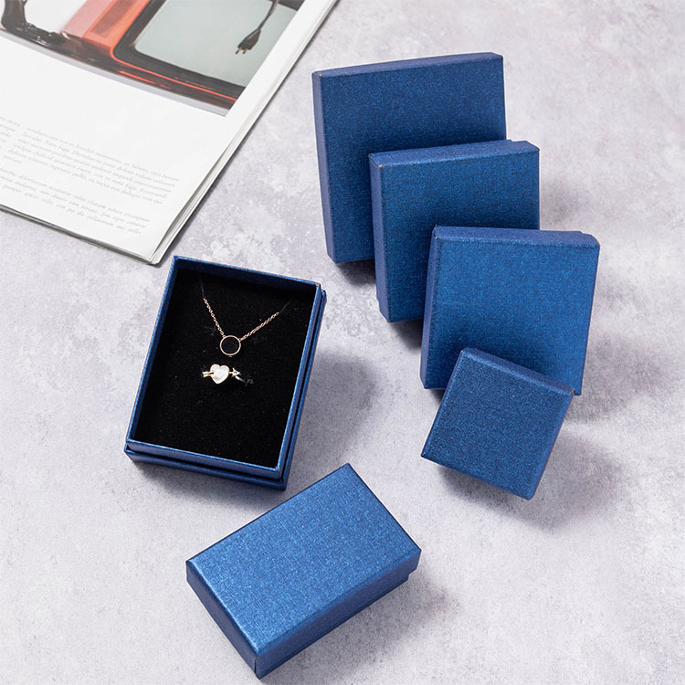 Spot Wholesale Jewelry Paper Box Ring Pendant Necklace Earrings Earrings Bracelet Storage Gift Box Jewelry Packaging Box