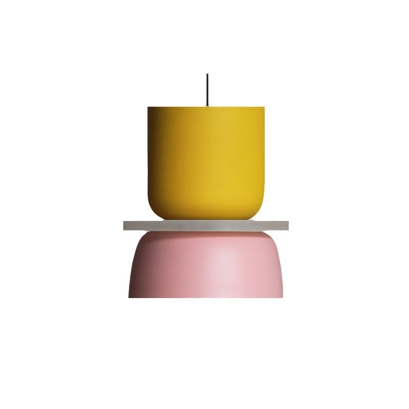 Picture of Source Cross-Border Direct Sales Simple Nordic Restaurant Lamp High-End Living Room Chandelier Macaron Acrylic Chandelier