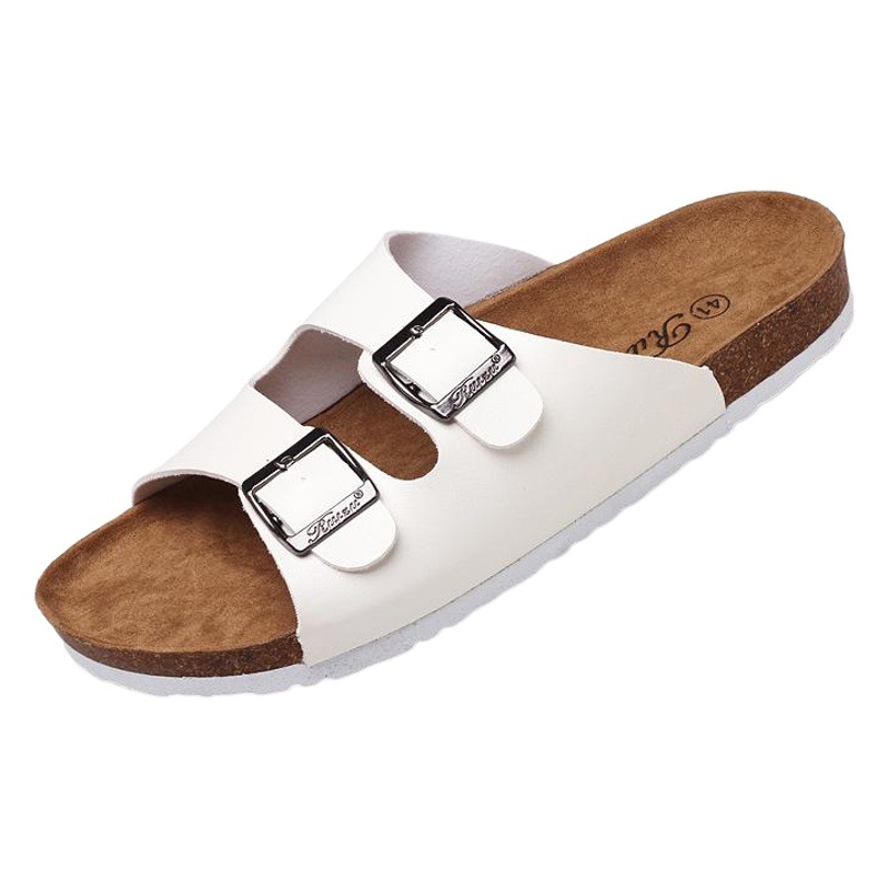 Cross-border Couple's Cork Men's Slippers Summer Flip-flops Beach Sandals and Slippers Korean-style Trendy Sandals Casual Slippers