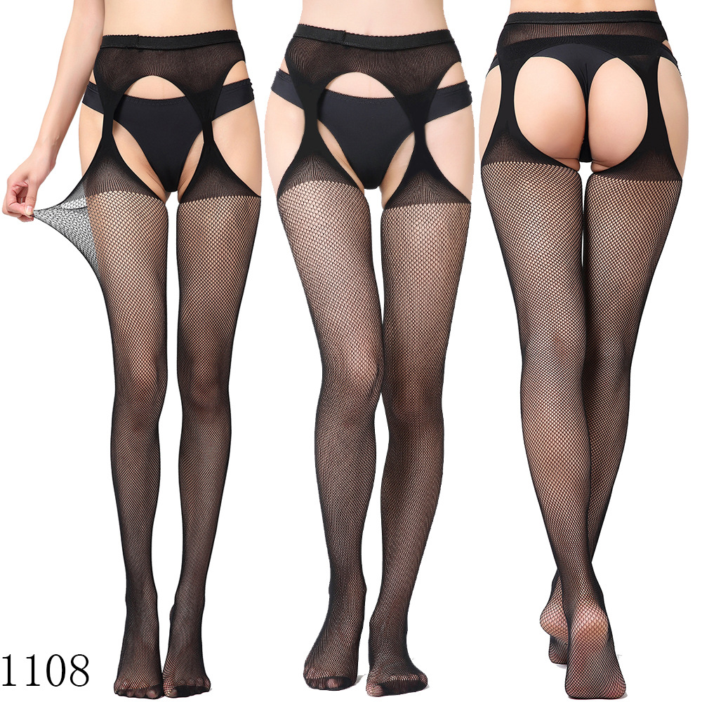 Picture of Sexy Underwear Sexy Large Size Garter Belt High-end Thickened Sexy Women's Sexy Silk Stockings Sling Belt Pantyhose