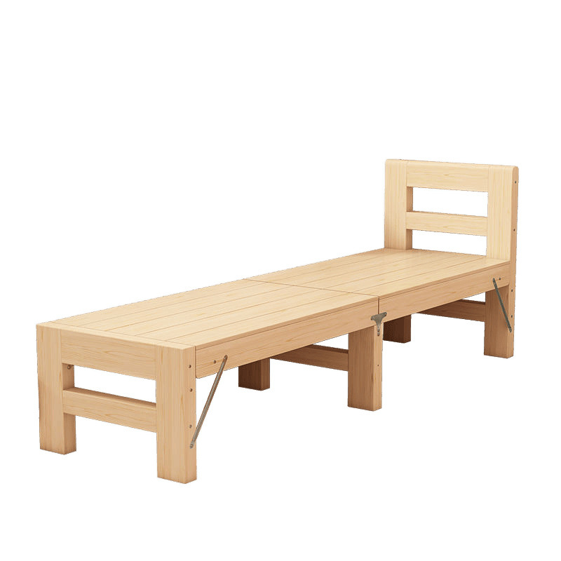 Picture of Folding Wide Bed Splicing Artifact Bedside Bed Household Crib Children's Double Lunch Break BedAmazon