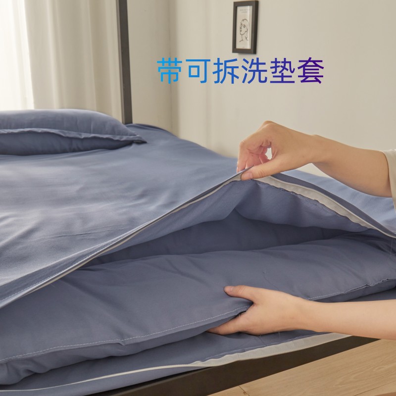 Picture of Thickened student dormitory mattress mat removable and washable tatami floor warm cushion school single factory wholesale