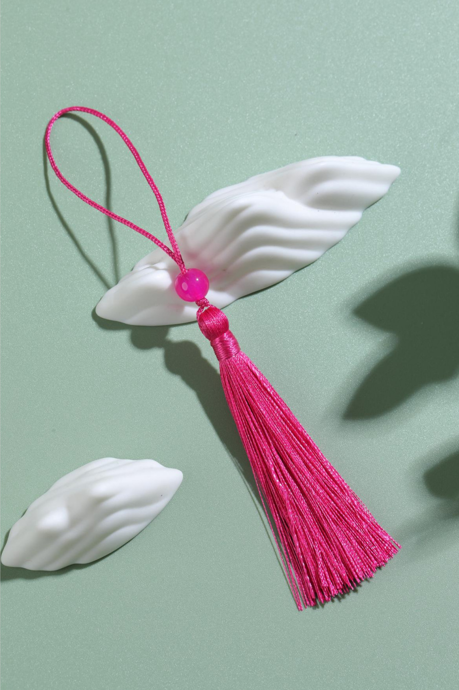 Picture of Tassel small hanging spike 7cm beaded antique retro bookmark spike decorative pendant accessories pendant pendant wholesale