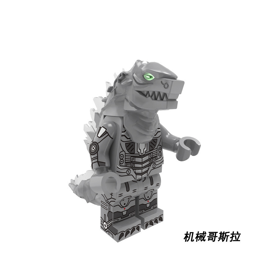 Picture of Cartoon Cartoon animal Princess pumping music plastic assembled building blocks little doll toy mixed batch foreign trade exclusive