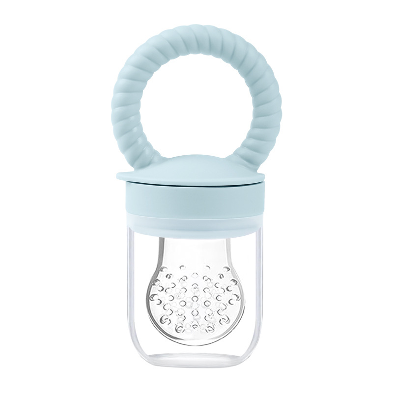 Picture of in stock baby gum silicone bite music fruit food supplement children's food grade molar stick wide mouth pacifier