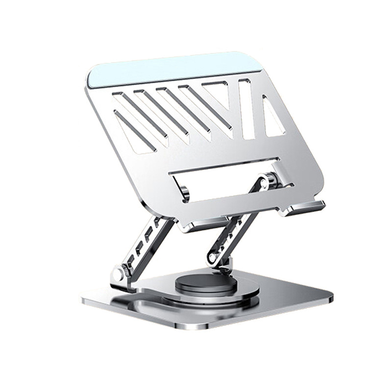 Picture of All-metal laptop bracket carbon steel 360-degree rotating foldable lifting desktop flat support frame