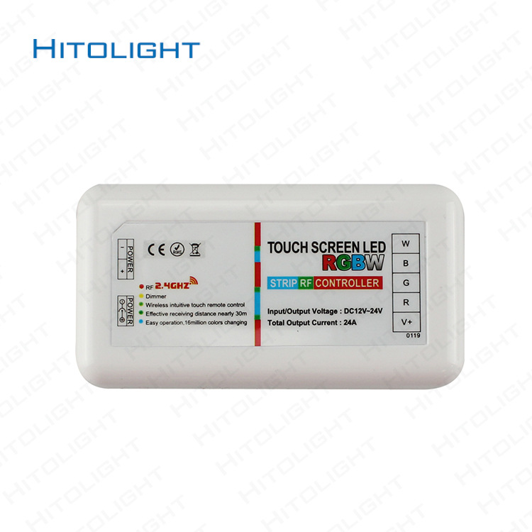 Picture of Xilai lamp 2.4g touch led controller color RGBW light strip module light bar high power dimmer 24A
