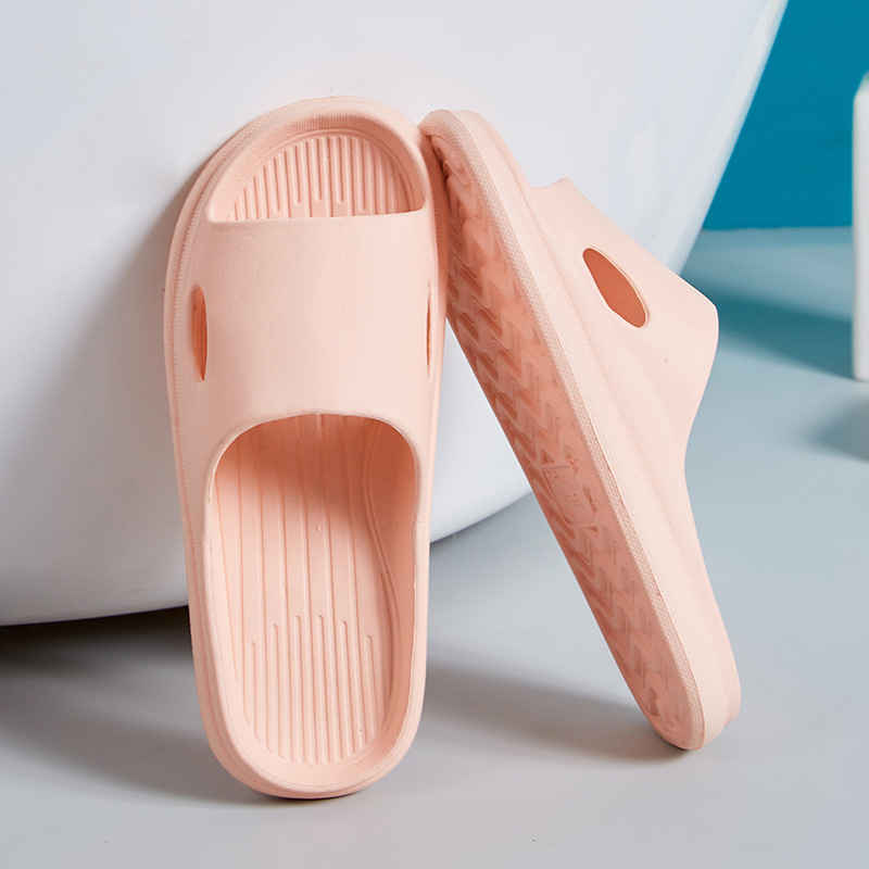 Picture of Sandals and slippers women's indoor home summer non-slip bathroom bath soft bottom eva slippers men's excrement feeling hotel wholesale