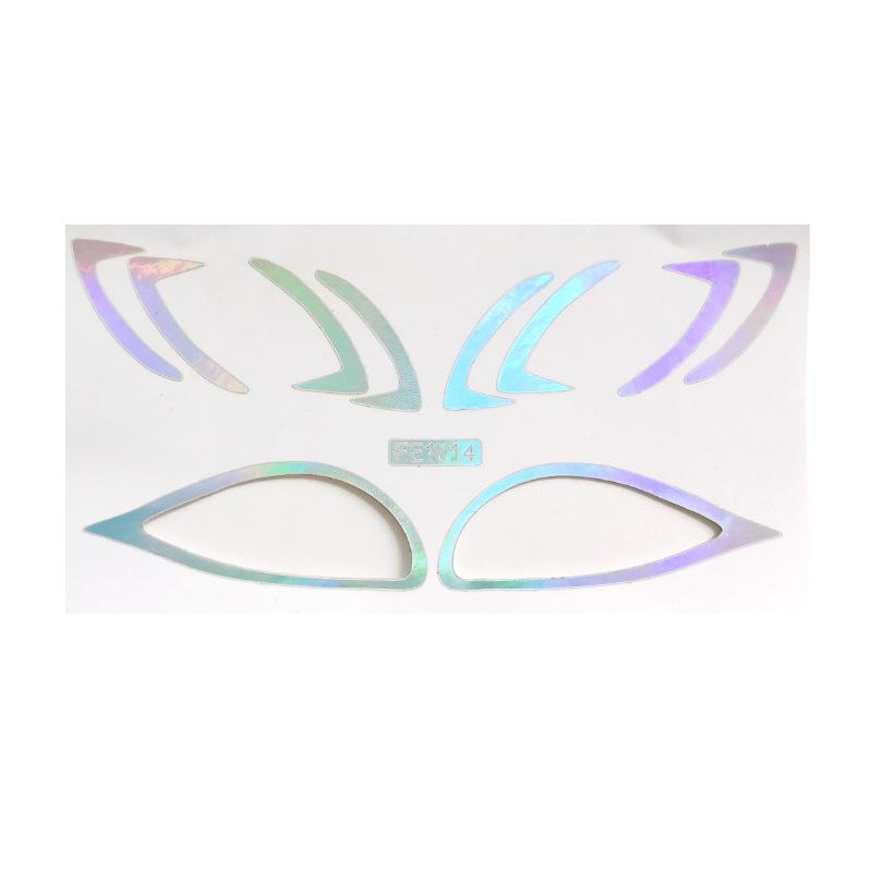 Picture of Spot Eyeliner Stickers for Lazy European and American Eye Makeup Stickers Laser Cut Out Template Makeup Painted Tattoo Stickers