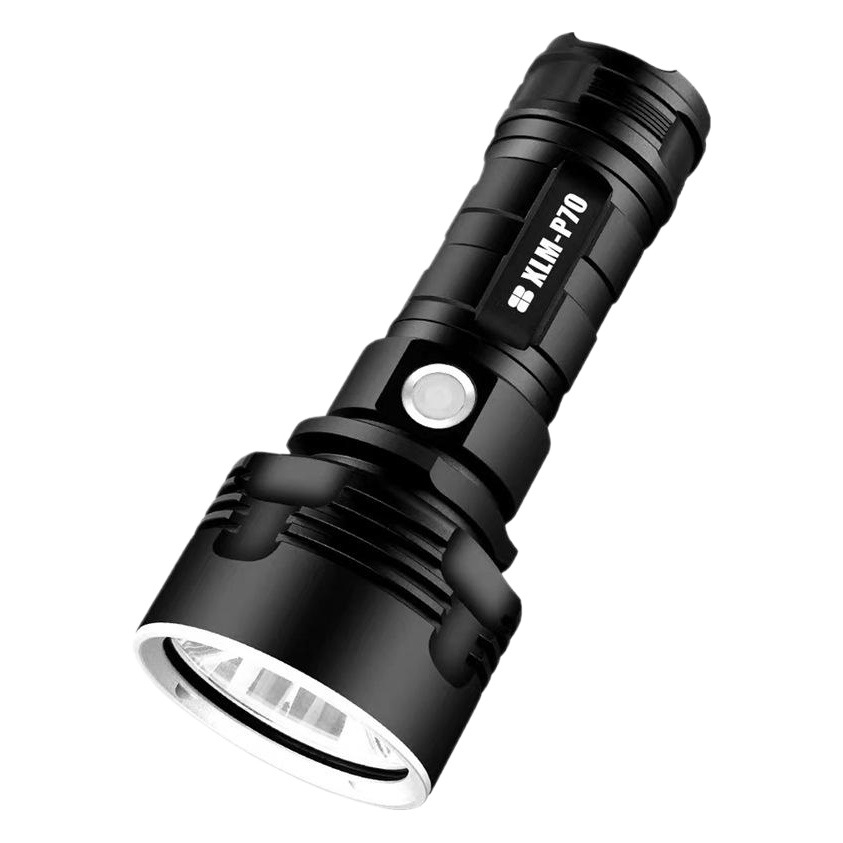 P70 strong light rechargeable flashlight super bright long-range LED outdoor household Xenon searchlight small portable high power