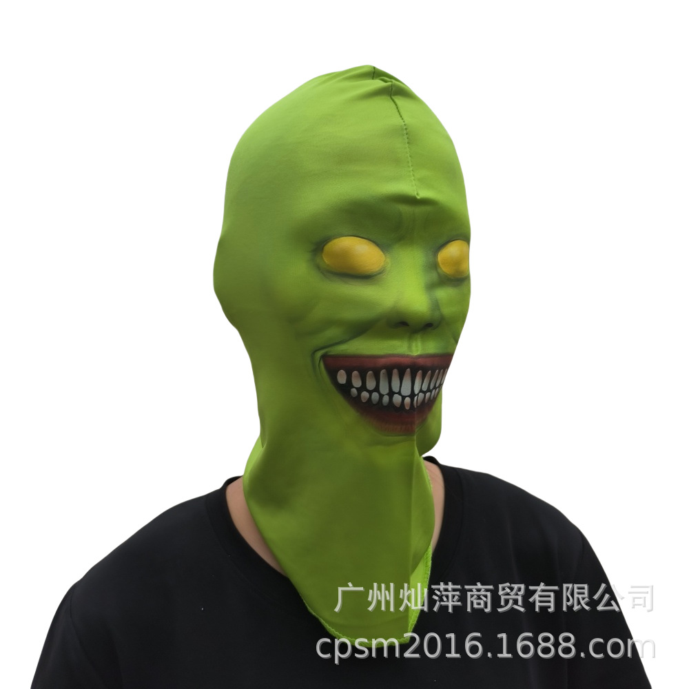 Picture of Summer Outdoor Sunscreen Mask Men's Ice Silk Motorcycle Riding Face Towel Thin Animal Full Face Neck Ear Hanging Tape