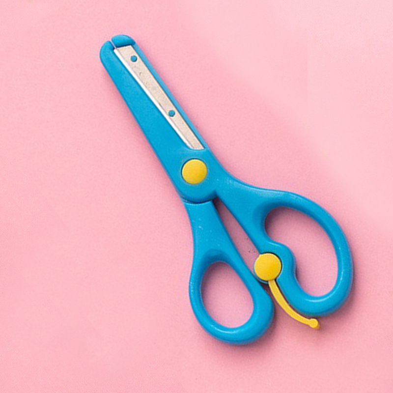 Picture of Children's Scissors, Safe, Handmade, Round-Headed, Stationery, Kindergarten Paper-Cutting, Primary School Students' Art, Art and Craft, Office Scissors Wholesale