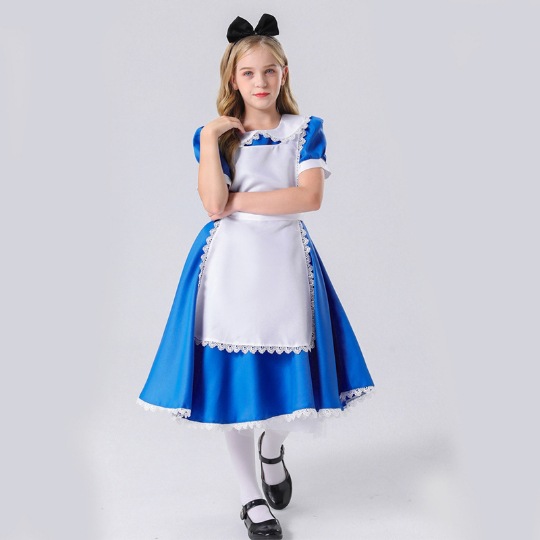 Picture of Foreign Trade European and American Women's Dress Halloween Cos Costume Alice Maid Costume Stage Performance Costume Women's Clothing