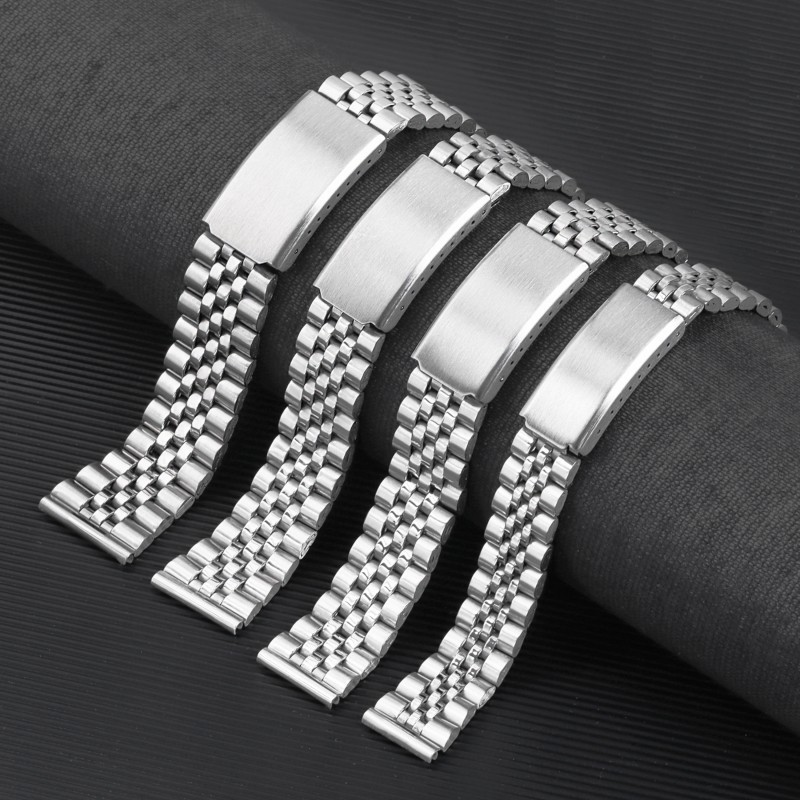 Picture of Five Niu Stainless Steel Five Bead Strap Huawei Samsung General 12/14/16/18/20/22mm in stock