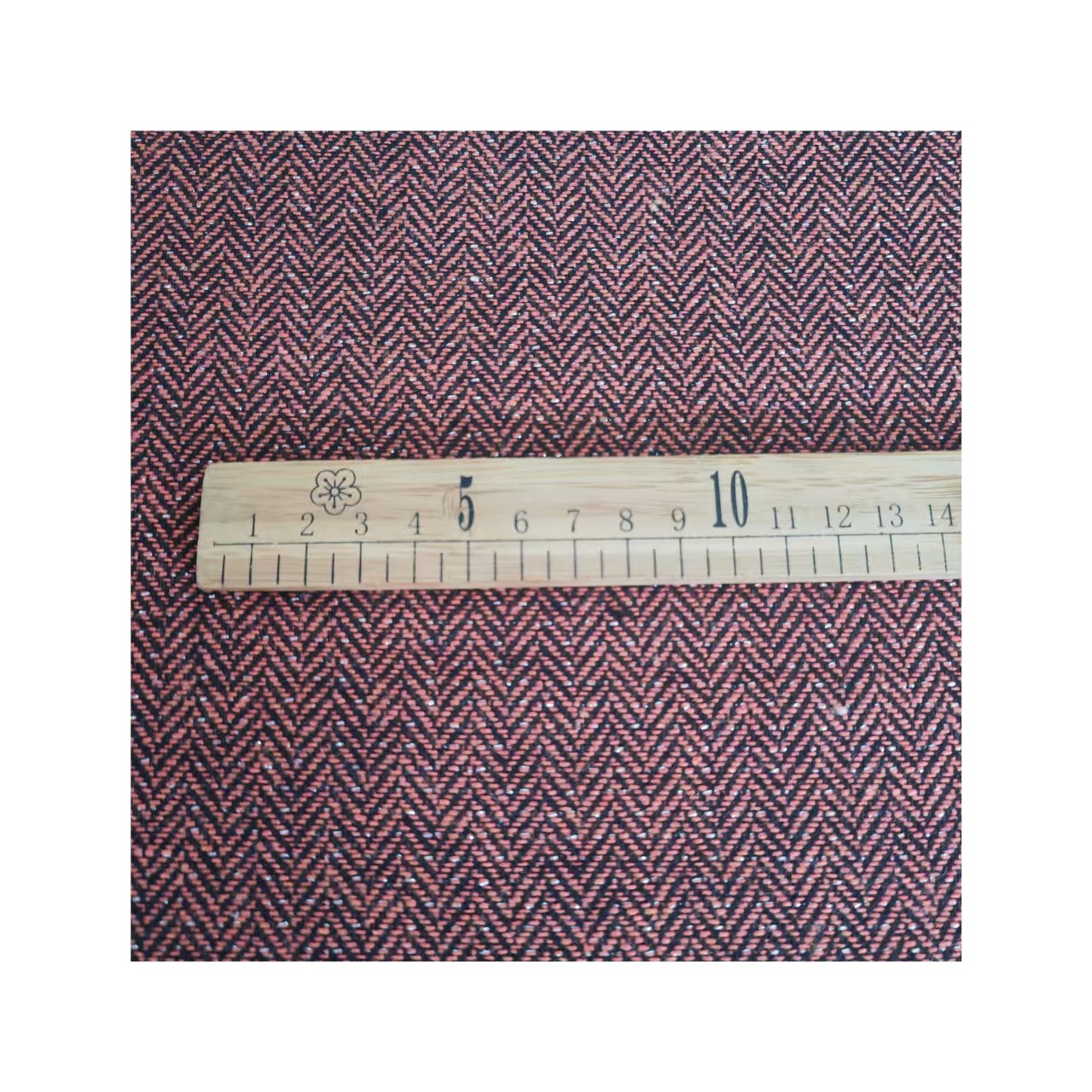 Picture of Shaoxing Manufacturer's Spot Low-Price Silver Fishbone Small Herringbone Suit Fashion Shoes, Hats, Bags, Herringbone Woolen Cloth