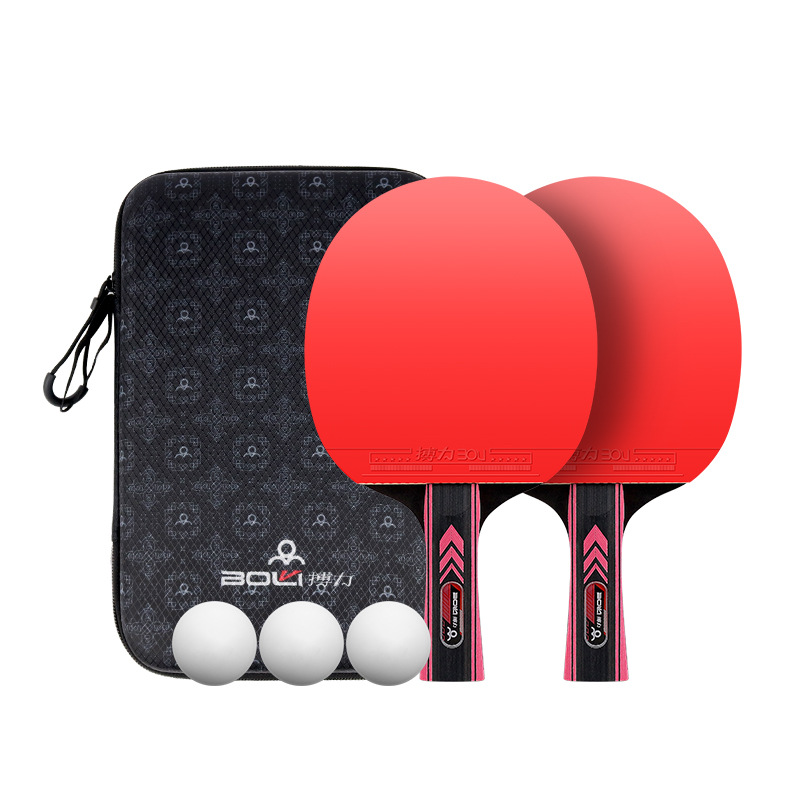 Picture of Fighting force F03 racket suit entry arc energy storage astringent anti-glue two beat three ball suit 5 five-layer table tennis racket