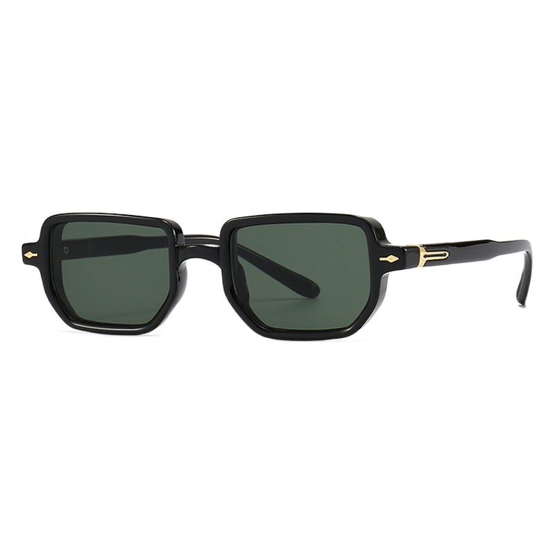 European and American Cross-Border Trendyy Street Photography Retro Literary Sunglasses Modern Charm Ins Style Anti-Blue Light Sunglasses 6037