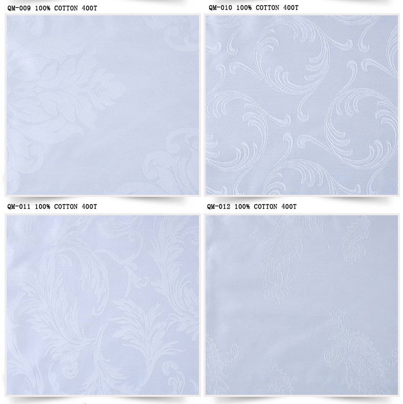 Cotton Combed Cotton Jacquard Hotel Hotel Wide Fabric Fire Dragon Flower Big Phoenix Tail Cashew Flower National Day Flower