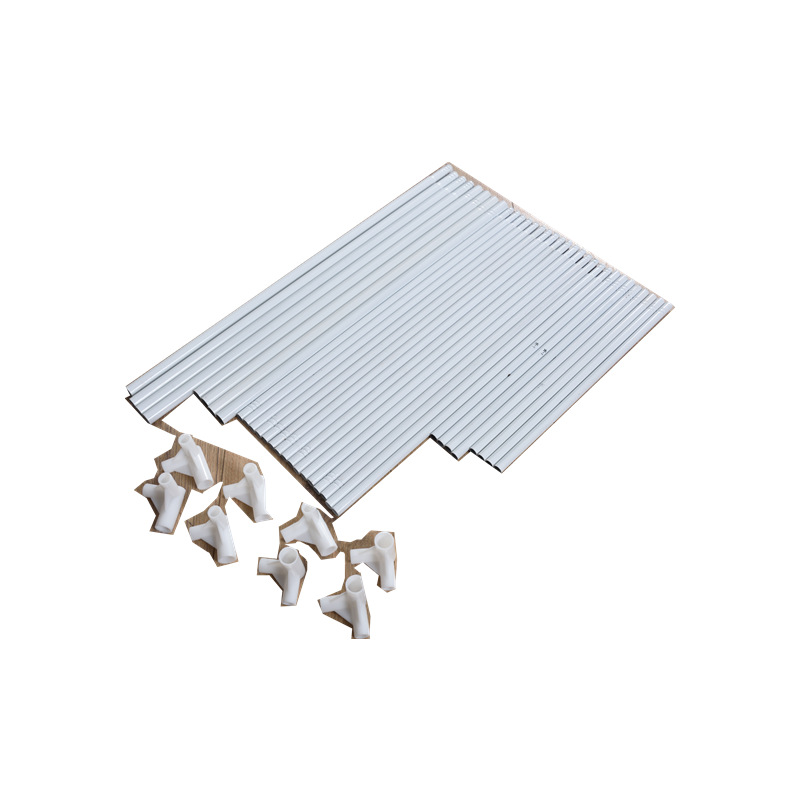 Picture of Wide and high retractable paint student mosquito net support bed curtain shading pole thickened iron upper and lower bunk universal dormitory