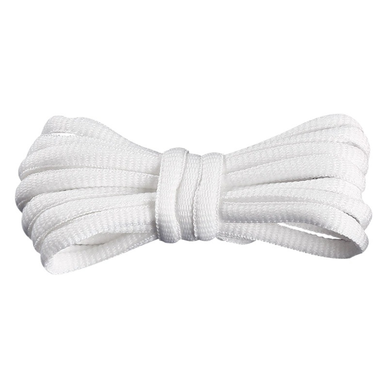 Picture of Wild elephant wholesale semicircle shoelace basketball shoes sneaker casual shoes shoelace black and white blue color oval shoelace rope