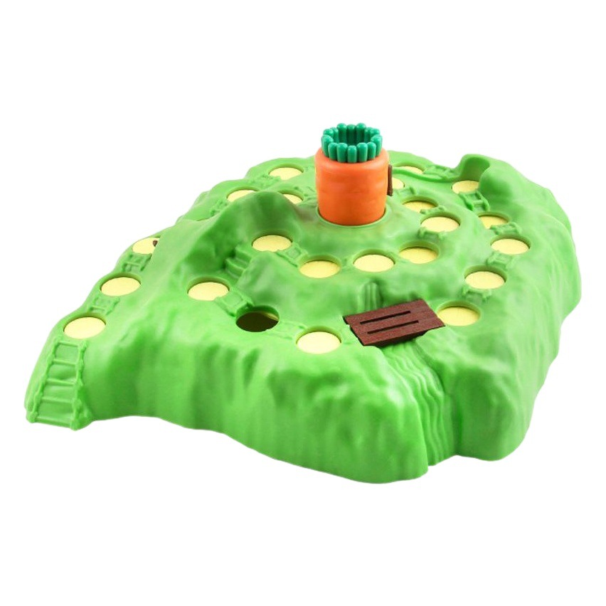 Picture of Board Game Checkers Toy Kids Adventure Trap Defend Turnip Rabbit Cross Country Fun Game Chess