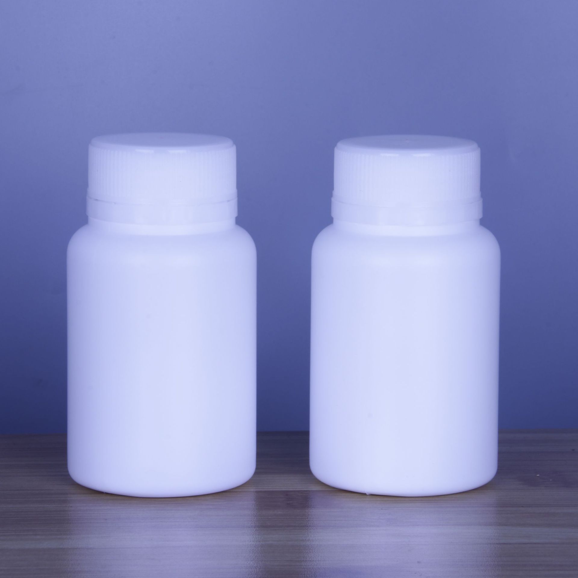 Ready Supply 150g ml Plastic Bottles White Solid Bottles Hdpe White Particle Packaging Bottles Large Mouth Bottles