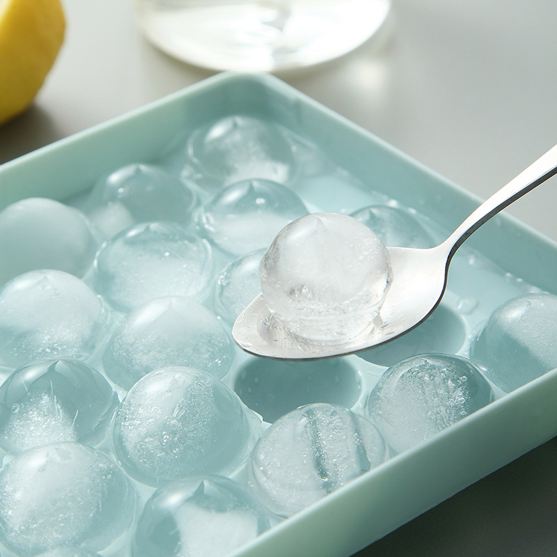 Picture of A286 round ball Ice Cube plastic ice cube mold refrigerator ice ball mold ice box round ice mold ice box
