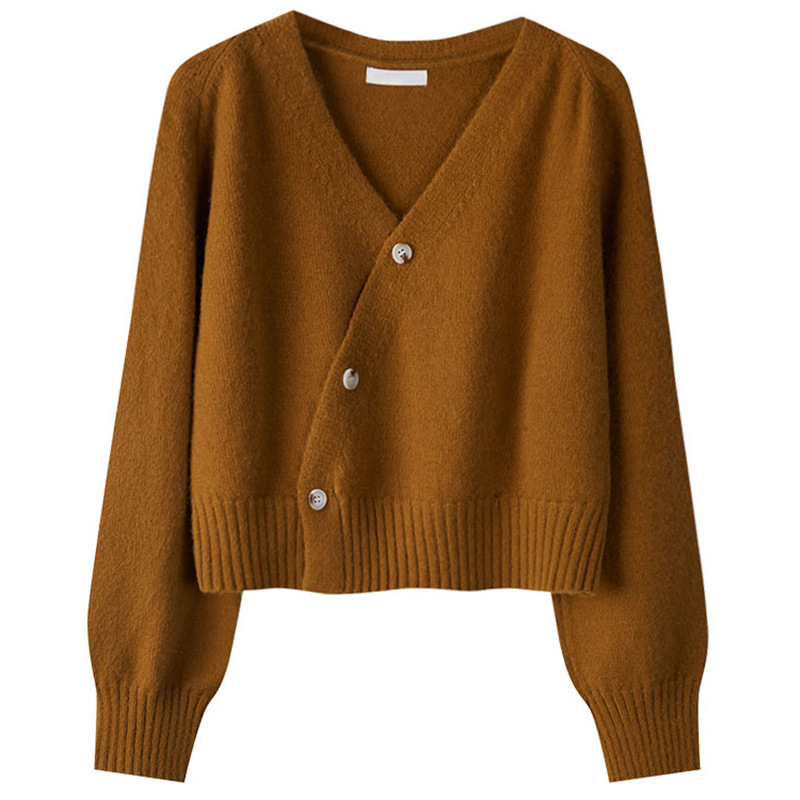 Picture of Cardigan Coat Women's Outer Wear Early Spring Autumn 2024 New Women's Lazy Style Small Loose Sweater Top