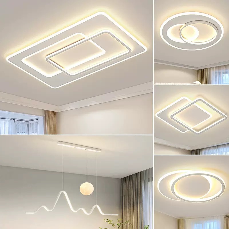 Full Spectrum Ceiling Lamp, Living Room Lamp, Hall Main Lamp, Modern Simple Bedroom Lamp, Whole House Zhongshan Lamp, Home Decoration Lighting