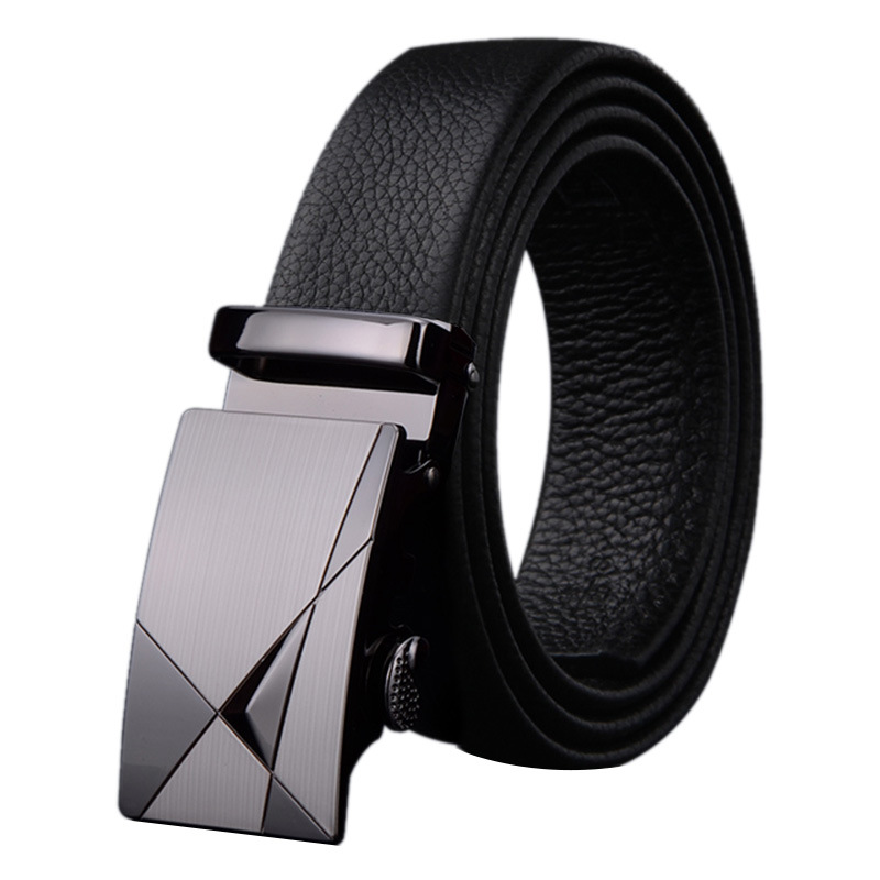 Picture of Men's Belt Leather High-end Automatic Buckle Casual Men's Cowhide Belt Men's Trousers Belt Men's Wholesale
