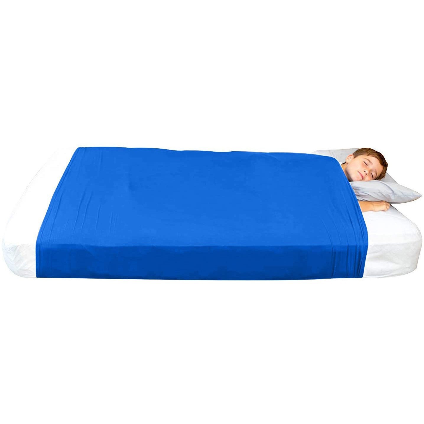 Picture of Amazon cross-border bed set children's sensory compression sheets elastic breathable pressure relief SENSORYBLANK
