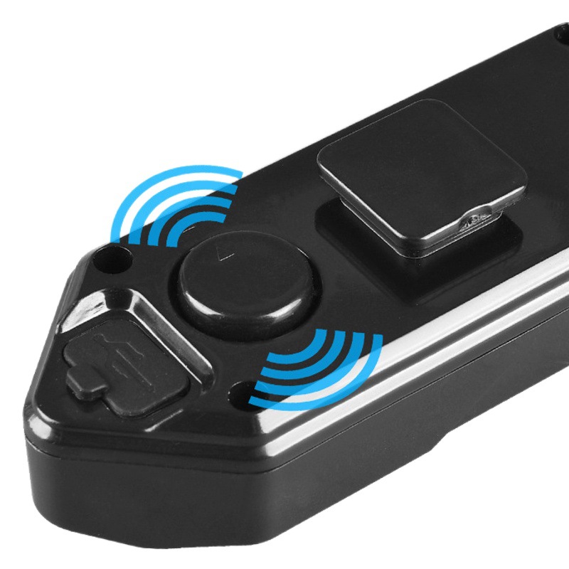 Remote control bicycle steering bicycle tail light new creative USB charging Horn Mountain bike warning night riding tail light