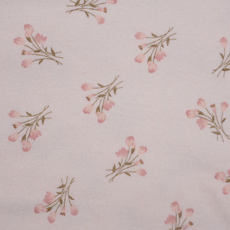 Picture of in stock autumn and winter cotton sanding printed fabric Alice floral cloth women's dress children's clothing baby clothes fabric