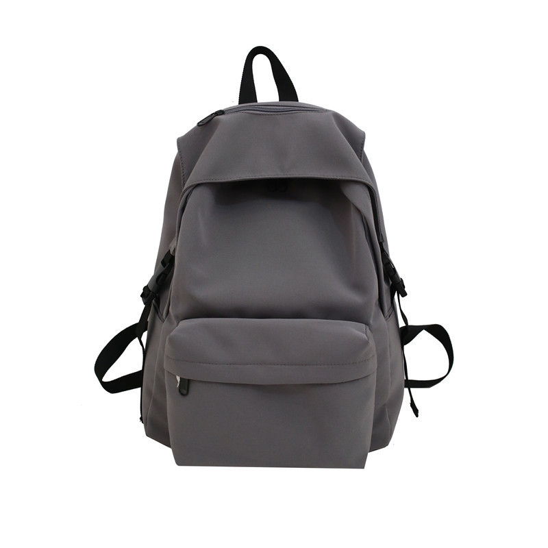 Picture of Japanese Style Solid Color Fashionable Nylon Backpack Women's Schoolbag Women's Korean Style Senior high school Lightweight Backpack Women's College Student Backpack