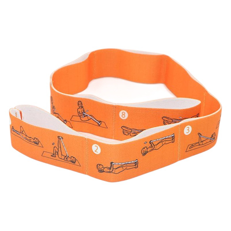 Yoga stretch band multi-segment digital tension band correction posture dance training tension band elastic band factory wholesale