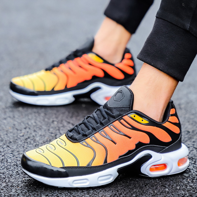 Jinjiang Running Shoes Men's sneaker Casual Mesh plus size Shoes Spring Breathable Men's Shoes Fashionable Air Cushion Shoes for Men