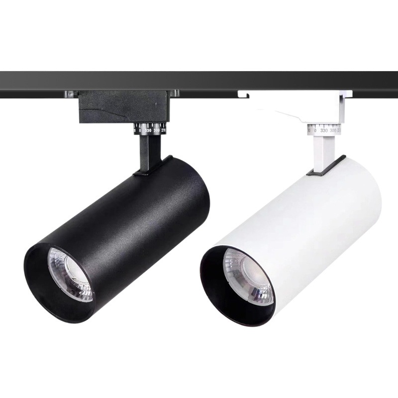 LED Mounting Track Light 30w Rotatable Track Light Photography Live Light Shop Clothing Background Spotlight