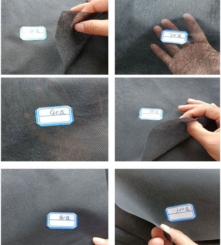 Picture of Sofa Bottom Furniture Protective Black Non-Woven Fabric Home Textile Lining Non-Woven Fabric Tensile Strength Soft and Hard Same Size Customization
