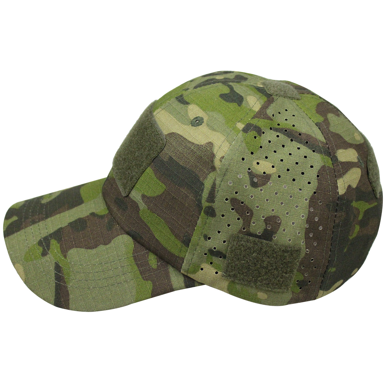Picture of Outdoor Tactical Baseball Cap Men's Summer Camouflage Cap Mountaineering Sunshade Sun Protection Fishing Cap Velcro Net Hat