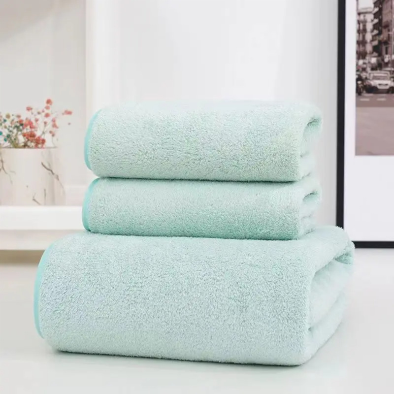 Picture of [Yang Ge Exclusive] Coral Fleece Towel Bath Towel for Men and Women Adult Thickened Soft Water Absorbent Bath Towel for Household Learning Quick Drying
