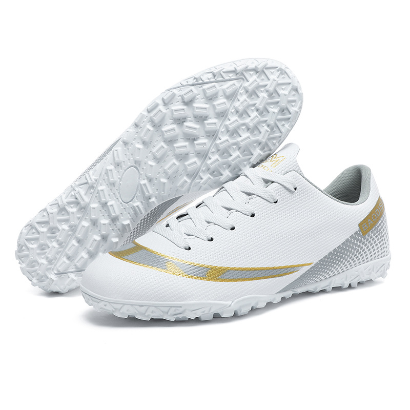 Cross-border Foreign Trade Football Shoes Children Youth Student Competition Training Shoes Boys Girls AG Spike Artificial Grass