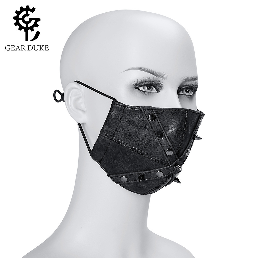 Picture of European and American Halloween party props punk outdoor dust mask with filter dust PM2.5 haze mask