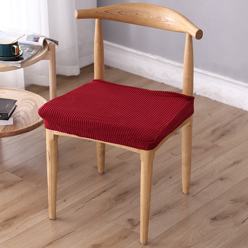 Picture of Dining Table and Chair Cover Universal Elastic Modern Simple Home Seat Cover Backless Office Cushion Cover Wholesale
