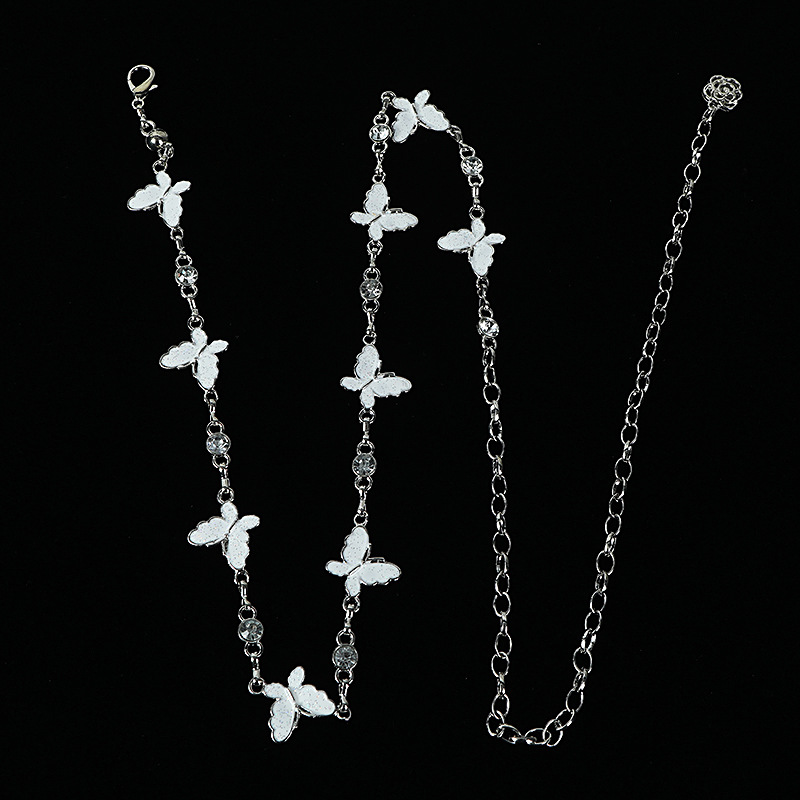 New Metal Butterfly Waist Chain Women's High-end All-match Decorative dress Accessories Fashion Waist Tunic Pants Chain