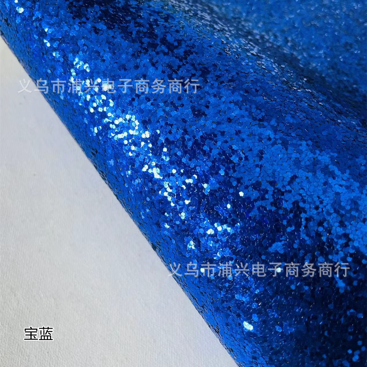 Picture of Pu Leather Glitter Coarse Powder Glitter Fabric Glitter Fabric Large and Small Hexagonal Pieces