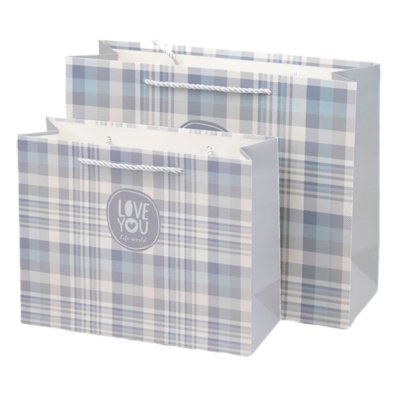 Creative ins Style Fresh Christmas Gift Birthday Valentine's Day Scarf Gift Bag Portable Paper Bag