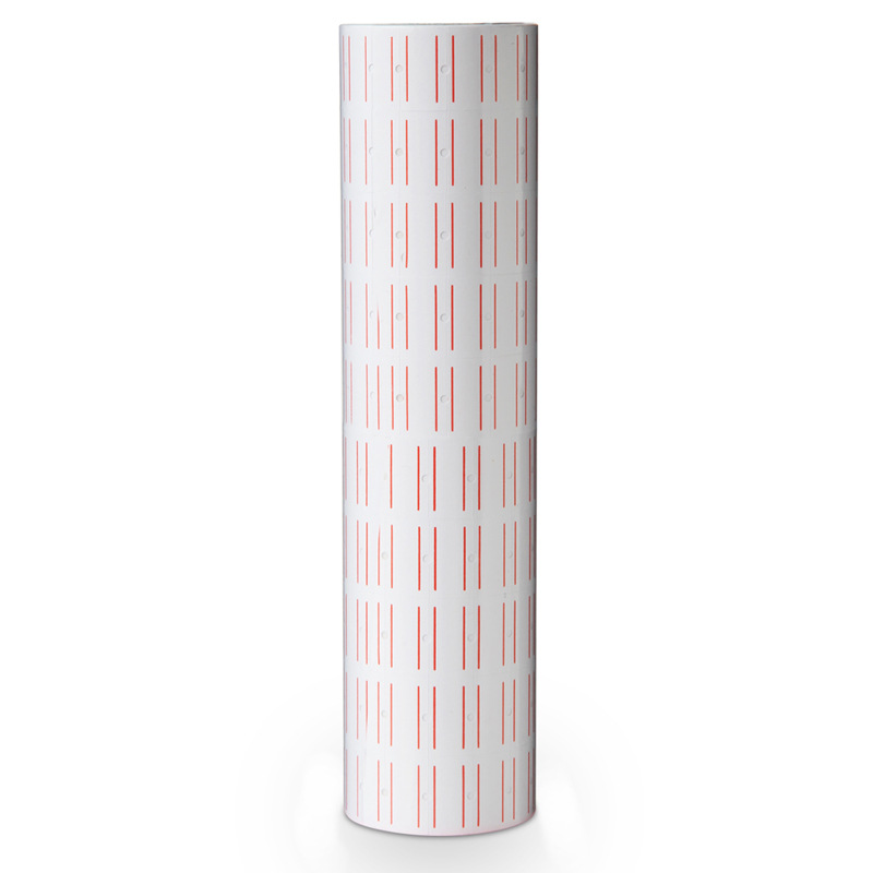 Picture of Deli price paper 3210 single row label paper hand-held price machine matching 7500 supplies bar code price paper thickened