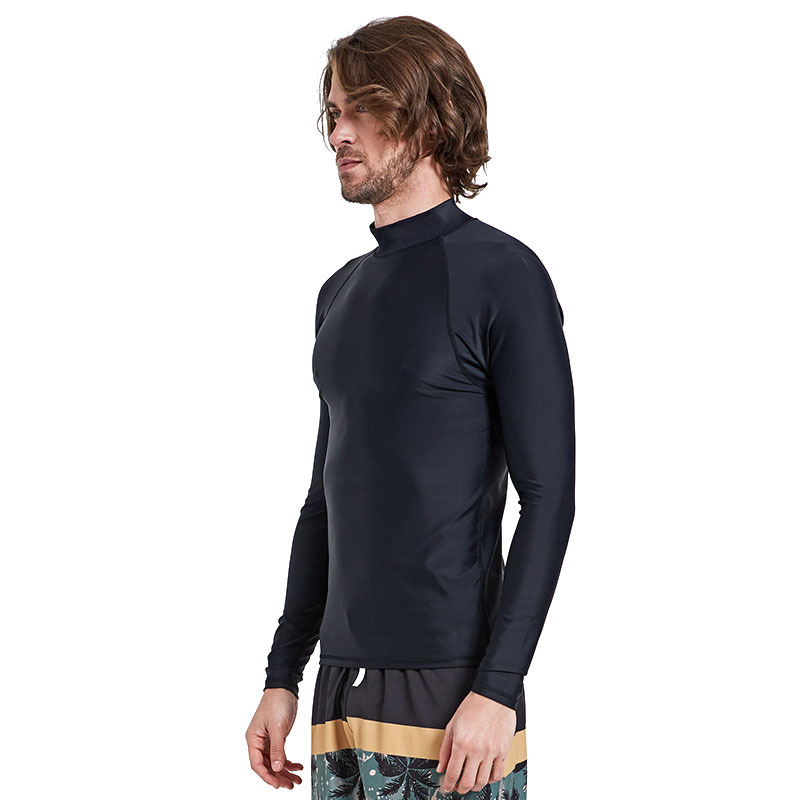 Picture of Sharbat men's long-sleeved diving suit sun protection swimsuit quick-drying jellyfish suit top snorkeling slim diving swimsuit